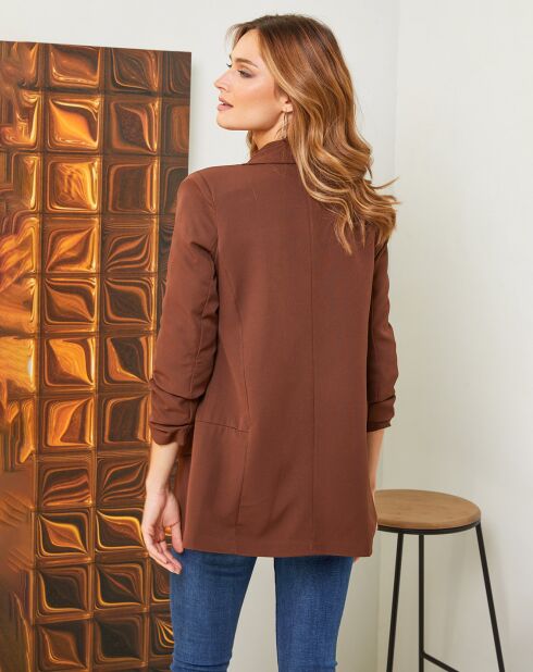 Veste Adeline chocolat