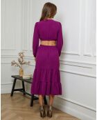 Robe Emma prune