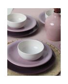 Service de table en céramique multioclore - 18 pièces