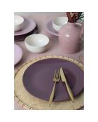 Service de table en céramique multioclore - 18 pièces