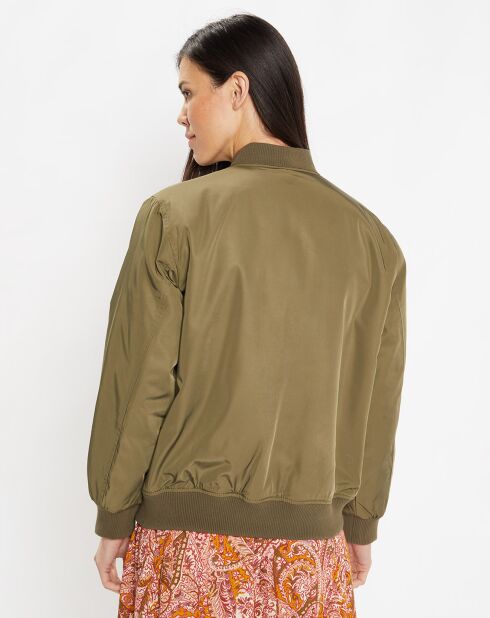 Blouson bombers Ridley vert kaki