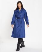 Imperméable en Coton Bio Marius Oversize bleu