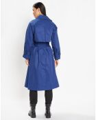 Imperméable en Coton Bio Marius Oversize bleu