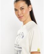 T-Shirt en Coton bio Smiley écru