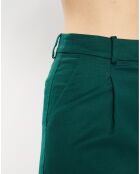 Pantalon à pinces Romeo vert foncé