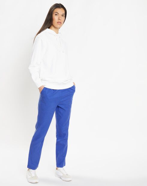 Pantalon carotte Pink bleu foncé