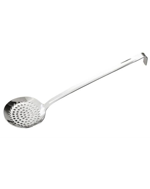 Schiumatoio in acciaio inox - 37,5x11x3,5 cm