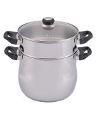 Couscoussier  triple fond induction inox - 16L