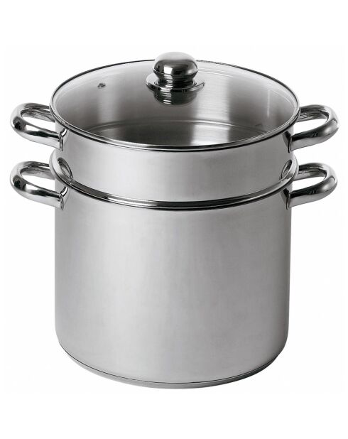 Couscoussier  triple fond induction inox - 9L