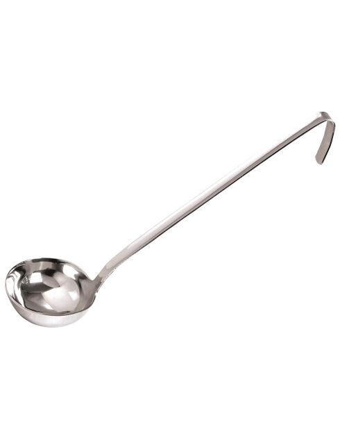 Mestolo in acciaio inox - 34x9,5x7 cm