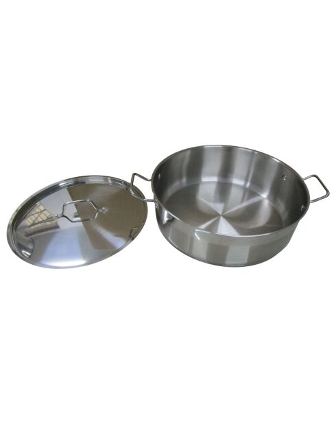 Mijoteuse avec couvercle Gastronomie induction inox - D.36 cm