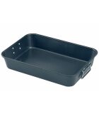 Plat à four Carbon Steel noir - 40x28 cm