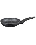 Poêle à frire aluminium forgé Granit Evolution induction noire - D.20 cm