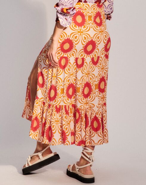 Alejandra oranger Rüschenrock