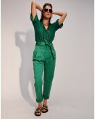 Pantalon Gio vert