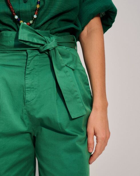 Pantalon Gio vert