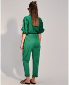 Pantalon Gio vert