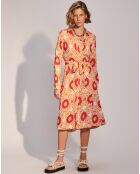 Robe Midi Alejandra orange