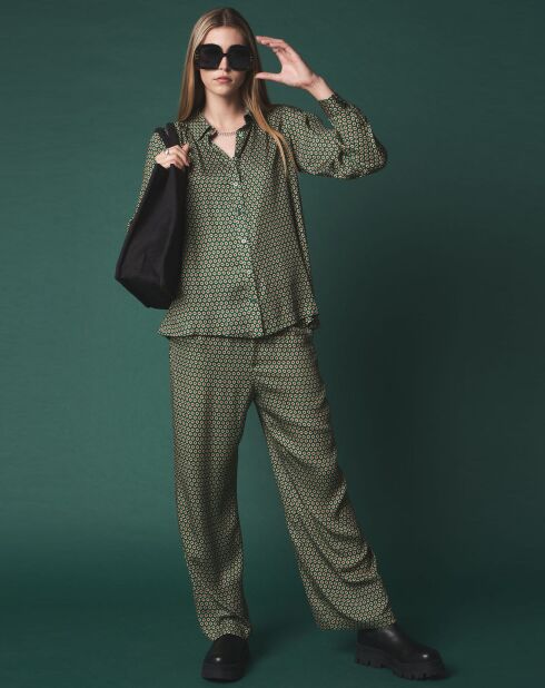 Chemise Luka verte