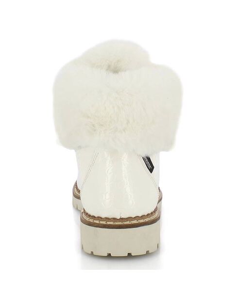 Bottines fourrées Vicky blanches