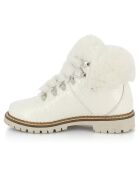 Bottines fourrées Vicky blanches