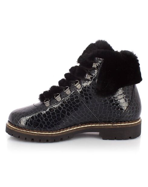 Bottines fourrées Vicky noires