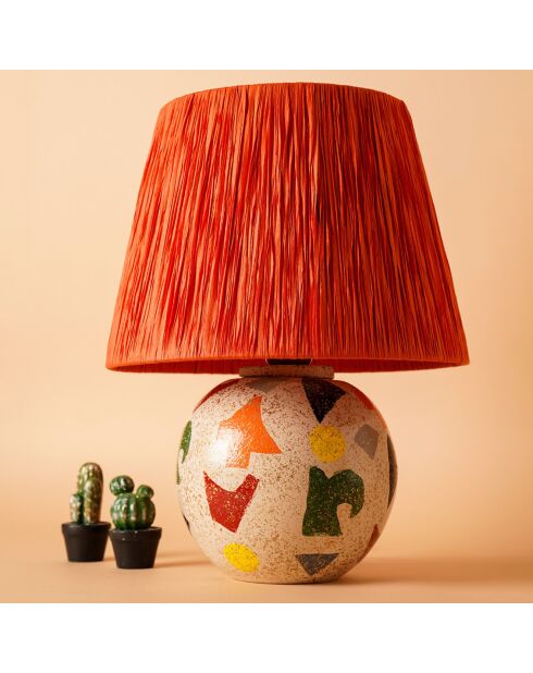 Lampe de table YL517 orange - 33x48 cm