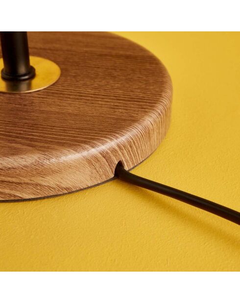 Lampe de table AYD marron - 12x12x45 cm