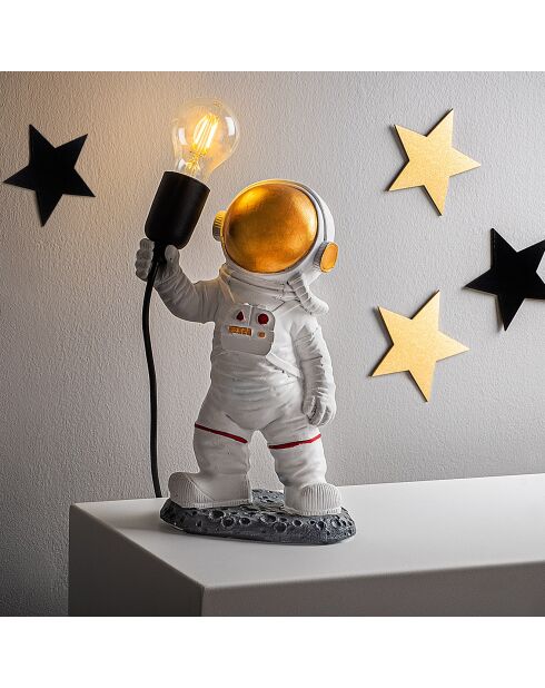 Lampada da tavolo Astronaut multicolore - 30x32x15 cm