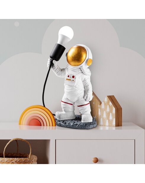Lampada da tavolo Astronaut multicolore - 30x32x15 cm