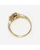 Bague Rosie Diamants 0.25 ct or jaune