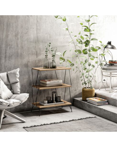Meuble d'appoint Lazandos pin - 48x75x31 cm