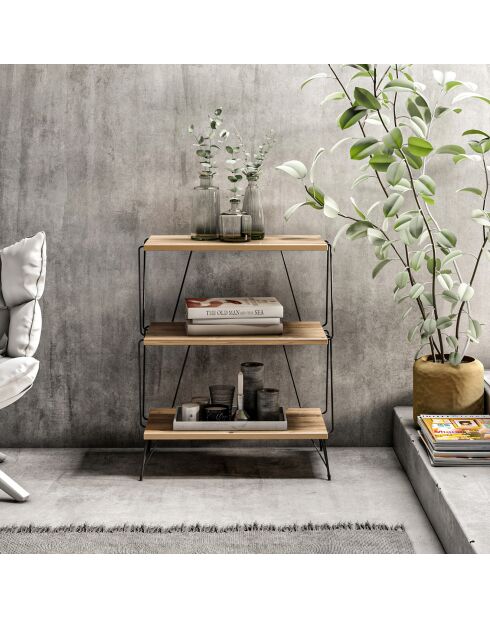 Meuble d'appoint Lazandos pin - 48x75x31 cm