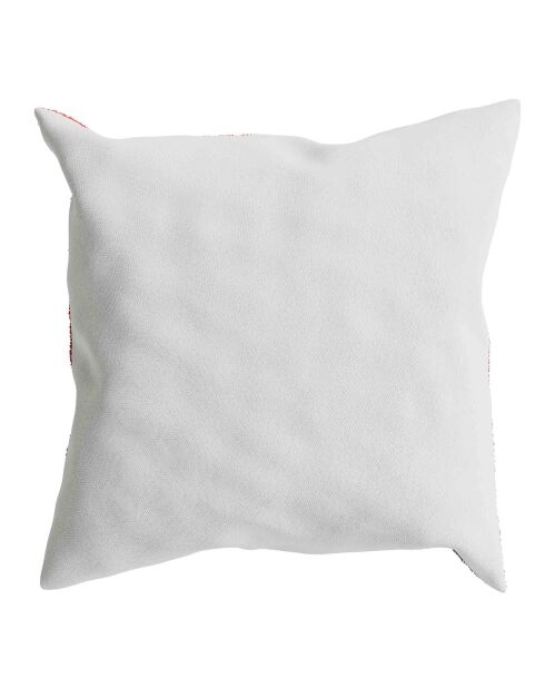 Coussin brodé, design moderne Lima multicolore - 45x45 cm