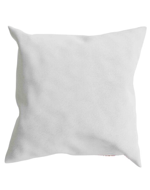 Coussin brodé design moderne Nairobi multicolore - 45x45 cm