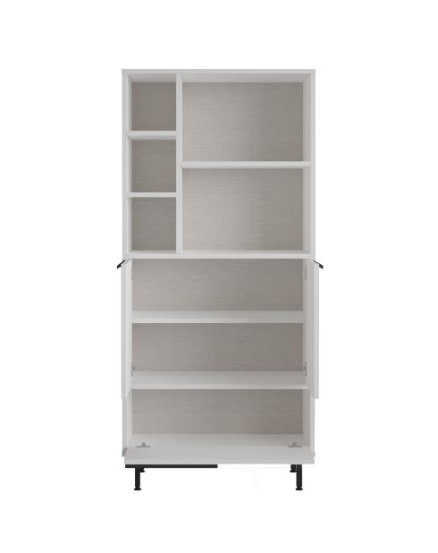 Armoire de salle de bains blanche - 74.8x161.6x35.5 cm