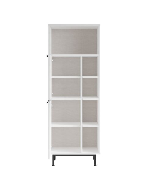 Witte badkamerkast - 74,8x161,6x35,5 cm