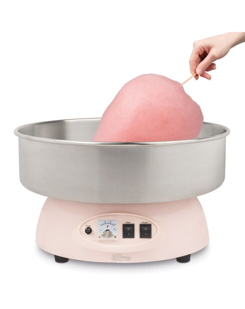 Machine à barbe à papa rose