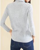 Pull en Laine & Cachemire mélangés Maw2019 gris