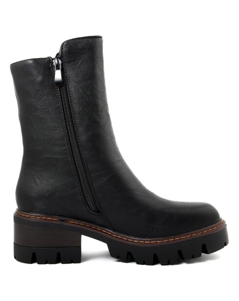 Boots Laurie noires - Talon 5.5 cm