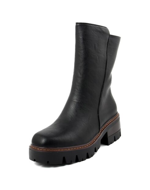 Boots Laurie noires - Talon 5.5 cm