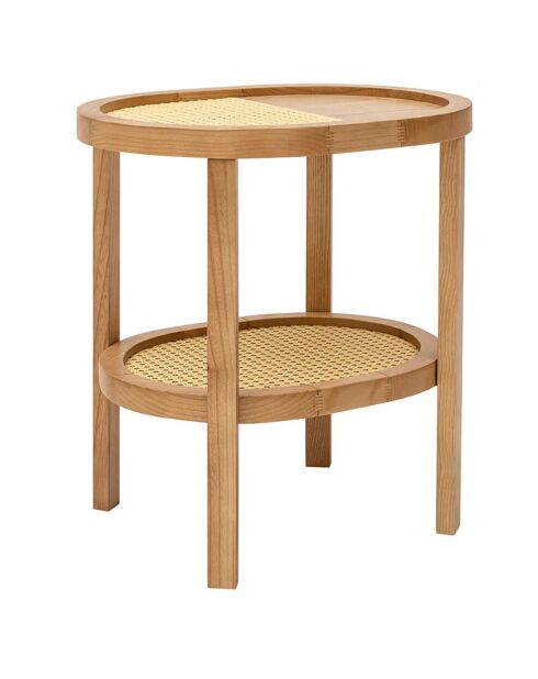 Table d'appoint Nala naturel - 51x55x36 cm