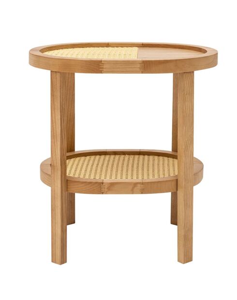 Table d'appoint Nala naturel - 51x55x36 cm