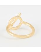 Bague Arion  en Argent doré