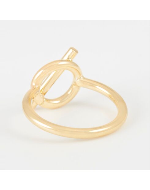 Bague Arion  en Argent doré
