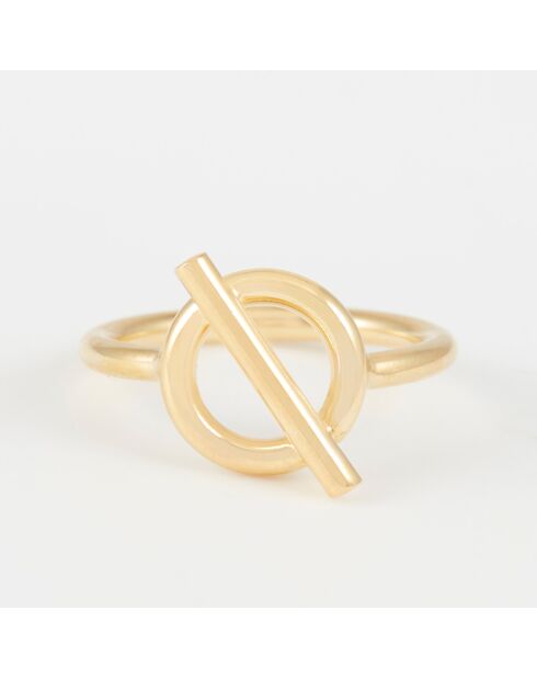 Bague Arion  en Argent doré
