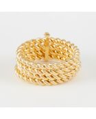 Bague Mismar en Argent doré