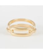 Bague Hydor en Argent doré