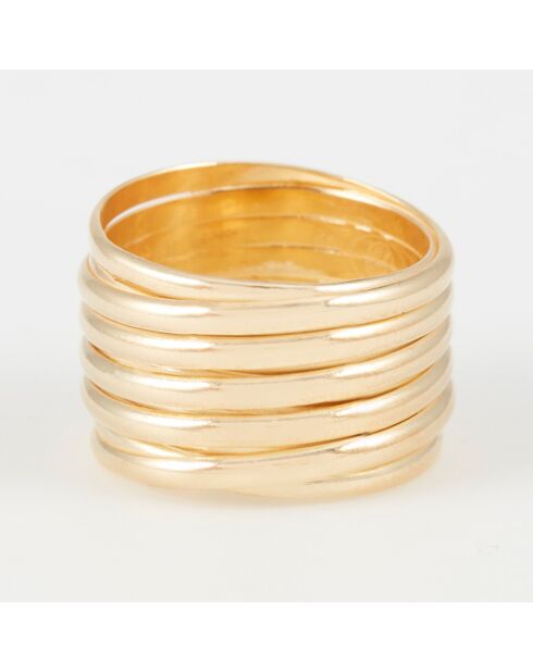 Bague Chara en Argent doré