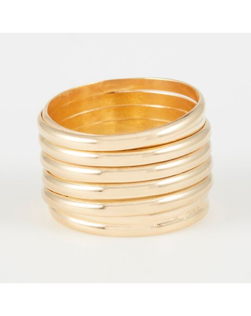 Bague Chara en Argent doré